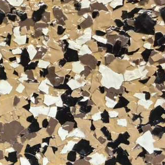 Autumn Brown Epoxy Flake Blend