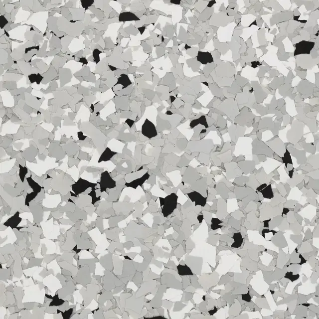 Feather Gray Epoxy Flake Blend